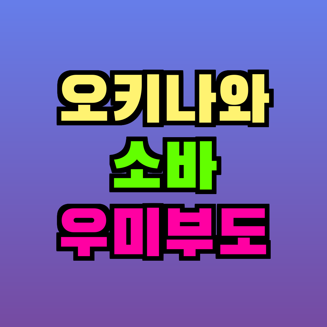 오키나와 소바 우미부도