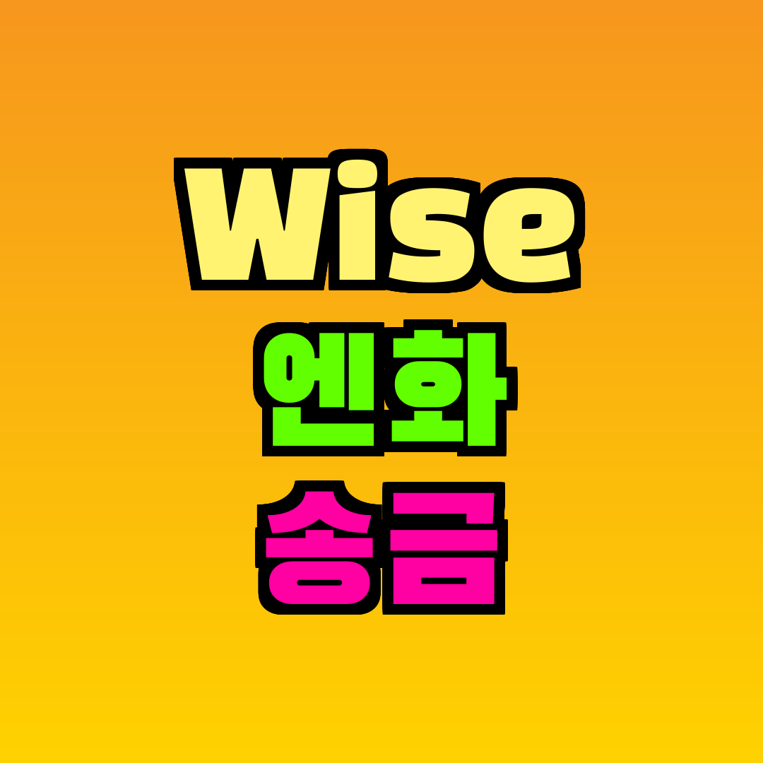 Wise 엔화 송금